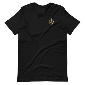 K.I.S.S. Logo Tee in black — front view