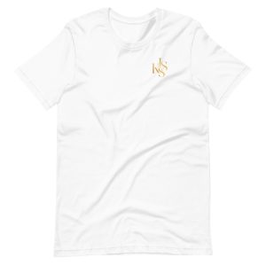 K.I.S.S. Logo Tee in white — front view